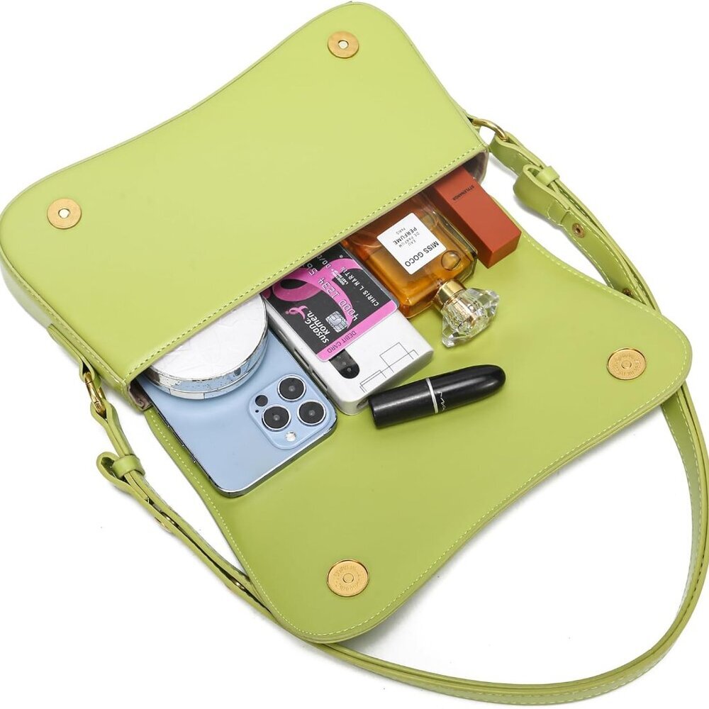 Versatile Dumpling Handbag - Compact Crescent Sho… - image 5